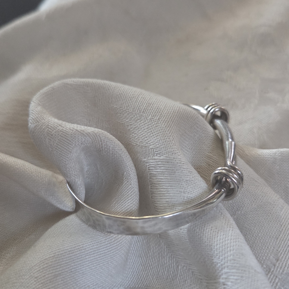 Ed Levin Grand Signature Bracelet in Sterling Silver - Picture 7 of 16